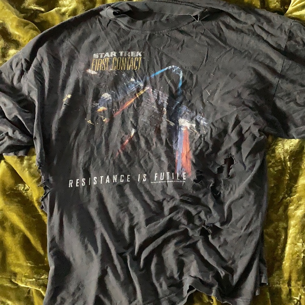 Star Trek First Contact vintage shirt